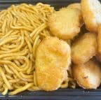 Best Chicken Nuggets with Plain Lo Mein 鸡粒跟净捞面 in Blue Bell, PA