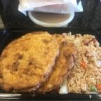Best 鸡蓉蛋. Chicken Egg Foo Young Combo in Blue Bell, PA